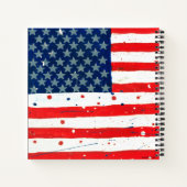 米国国旗 ノートブック (裏面)