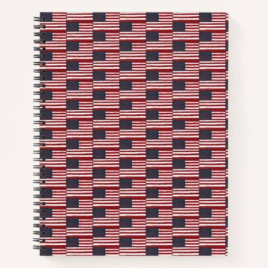 米国国旗 ノートブック (正面)