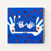 米国国旗 ノートブック (裏面)