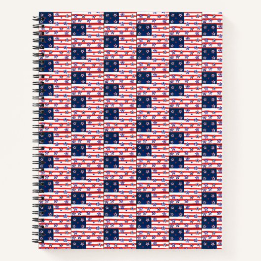 米国国旗 ノートブック (正面)