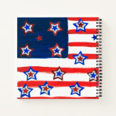 米国国旗 ノートブック (裏面)
