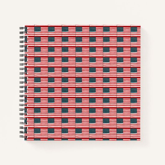 米国国旗 ノートブック (正面)