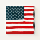 米国国旗 ノートブック (裏面)