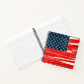 米国国旗 ノートブック (内部)