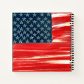 米国国旗 ノートブック (裏面)
