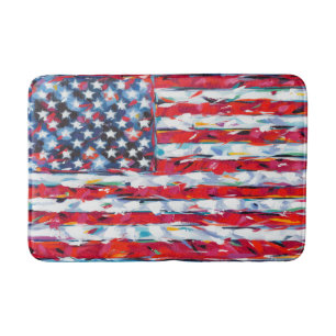 米国国旗 バスマット