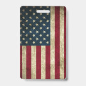 米国国旗 バッジ (Back)