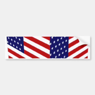 米国国旗_ バンパーステッカー