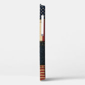 米国国旗、パッチワークのシームレスパターン。 Case-Mate iPhoneケース (裏面 / 左)