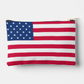 米国国旗 |パーソナライズされた | アクセサリーポーチ (裏面)