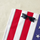 米国国旗 ビーチタオル (インサイチュ)