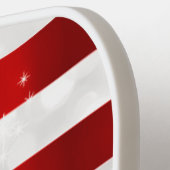 米国国旗 ピックルボールラケット (左詳細)