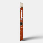 米国国旗、ピント&レザーフェイクー Case-Mate iPhoneケース (裏面 / 左)