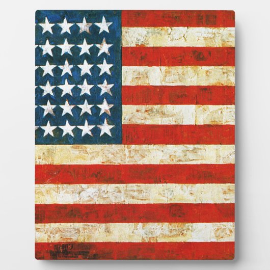 米国国旗 フォトプラーク (正面)