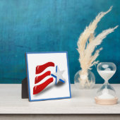 米国国旗 フォトプラーク (インサイチュ)