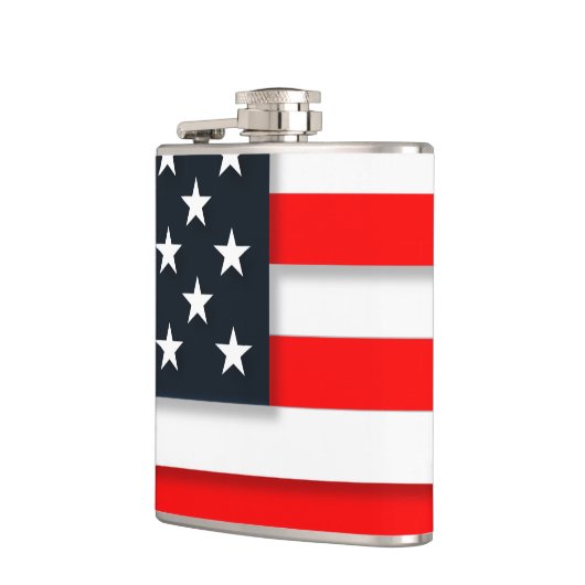 米国国旗 フラスク (左)