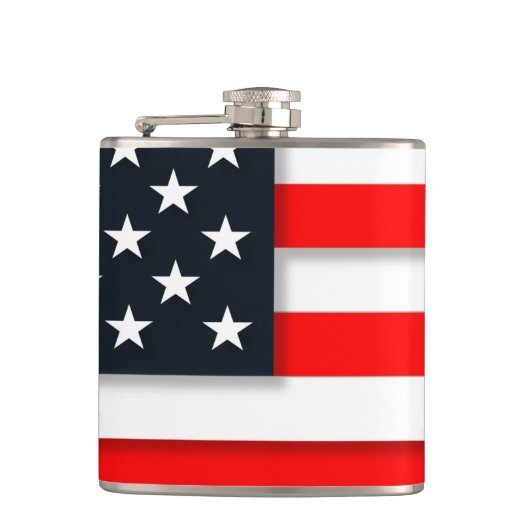 米国国旗 フラスク (正面)