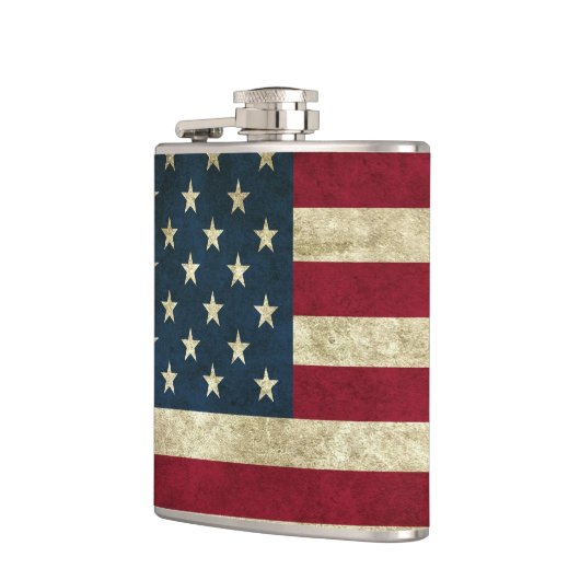 米国国旗 フラスク (左)