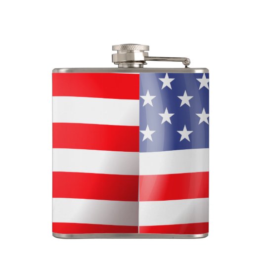 米国国旗 フラスク (裏面)