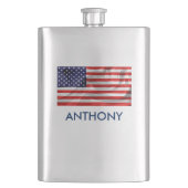 米国国旗 フラスク (正面)