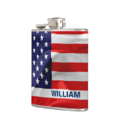 米国国旗 フラスク (左)