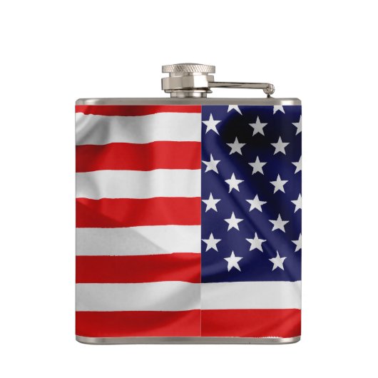 米国国旗 フラスク (裏面)
