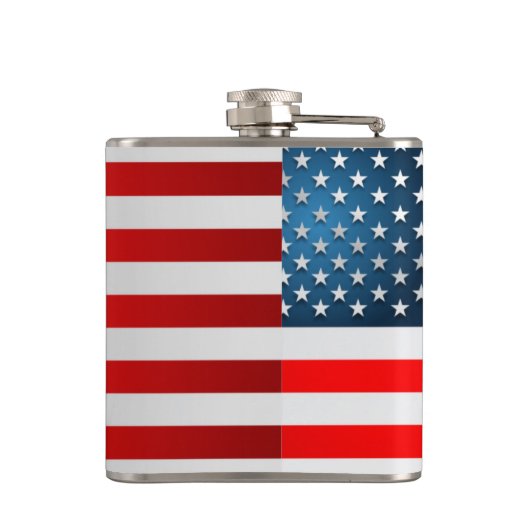 米国国旗 フラスク (裏面)