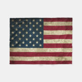 米国国旗 フリースブランケット (正面(横))