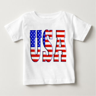 米国国旗 ベビーTシャツ