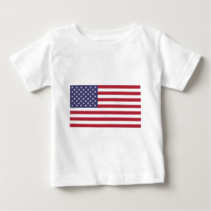 米国国旗 ベビーTシャツ
