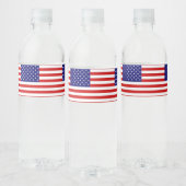 米国国旗 ペットボトルラベル (ボトル)