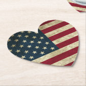 米国国旗 ペーパーコースター (アングル)