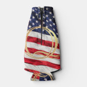 米国国旗 ボトルクーラー (裏面)