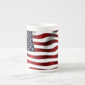 米国国旗 ボーンチャイナマグカップ (正面)