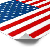 米国国旗 ポスター (角)