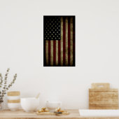 米国国旗 ポスター (キッチン)