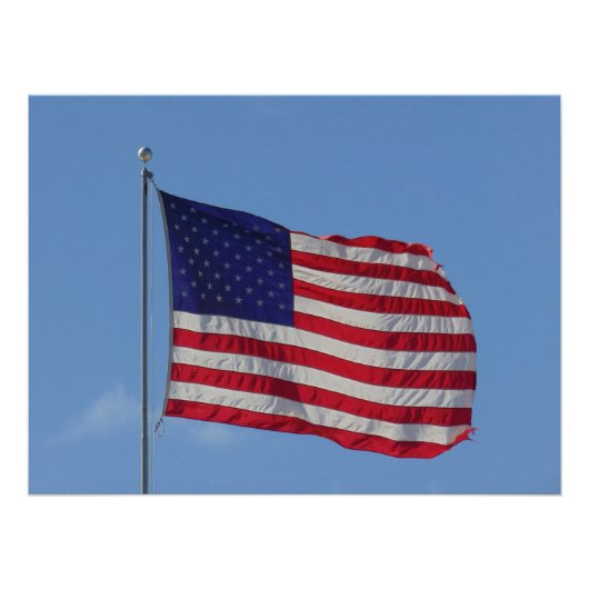 米国国旗 ポスター (正面)