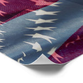 米国国旗 ポスター (角)