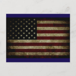米国国旗 ポストカード