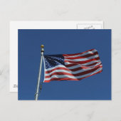 米国国旗 ポストカード (正面/裏面)