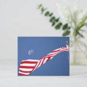 米国国旗 ポストカード (スタンド正面)
