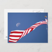 米国国旗 ポストカード (正面/裏面)