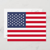 米国国旗 ポストカード (正面/裏面)