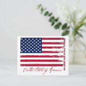 米国国旗 ポストカード (スタンド正面)