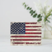 米国国旗 ポストカード (スタンド正面)