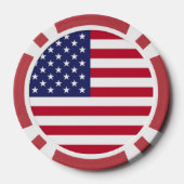 米国国旗 ポーカーチップ (裏面)