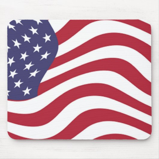 米国国旗 マウスパッド (正面)