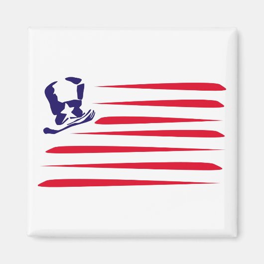 米国国旗 マグネット (正面)