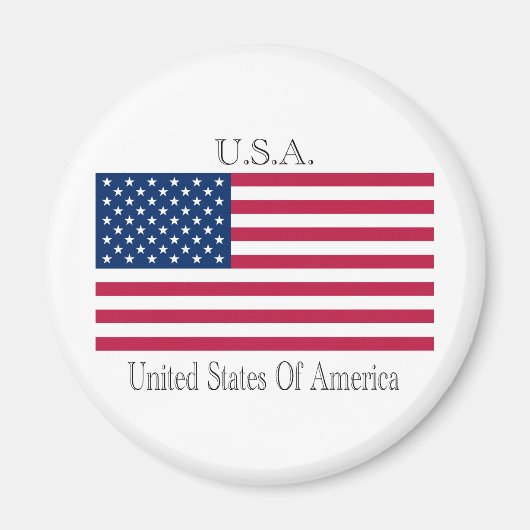 米国国旗 マグネット (正面)
