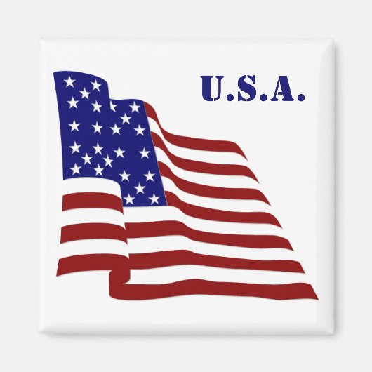 米国国旗 マグネット (正面)